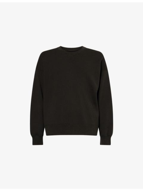 Jumbo Oversize Wool-Blend Sweatshirt