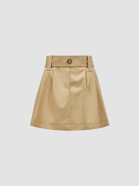Gabardine Mini Skirt