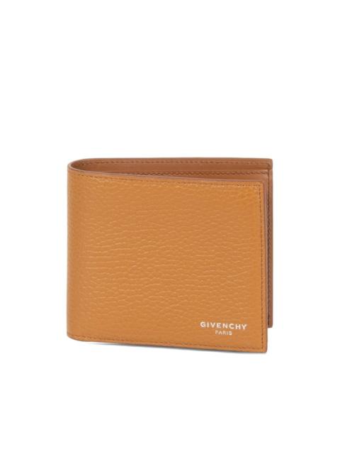 pebbled leather wallet