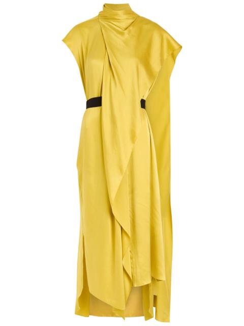 Roksanda Lysar Asymmetric Draped Silk Gown