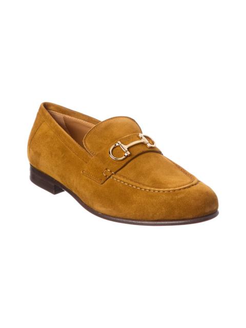 Ferragamo Ottone Suede Loafer