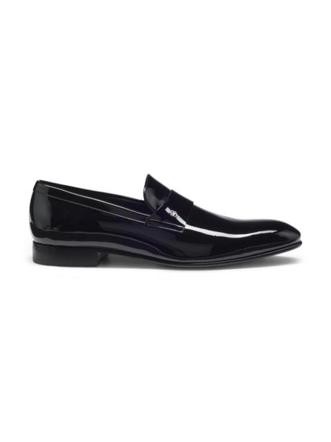 PENNY LOAFERS IN PATENT FAUX LEATHER