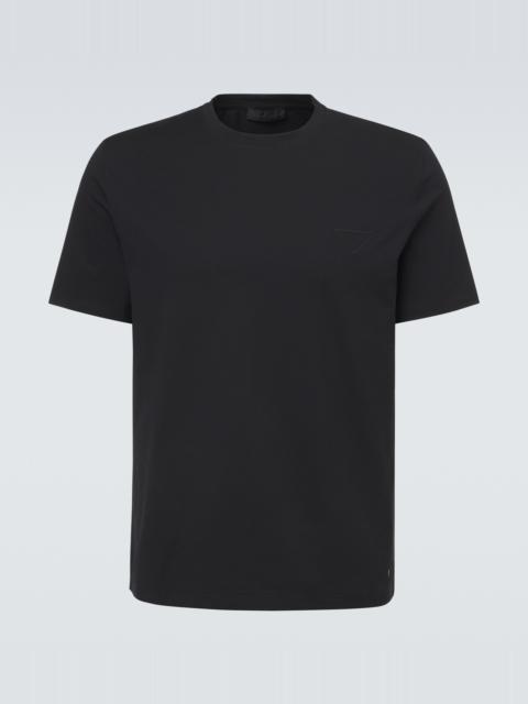 Cotton-blend jersey T-shirt