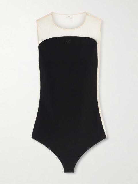 Illusion Tulle Bodysuit