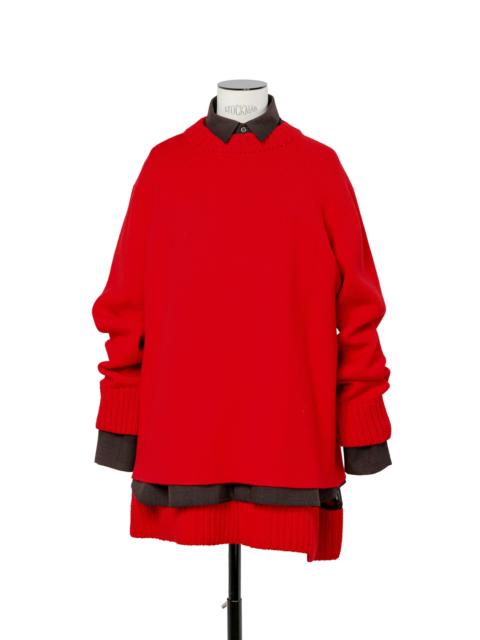 Suiting x Wool Knit Dress