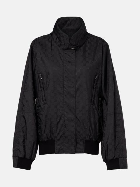 GG cotton-trimmed jacket