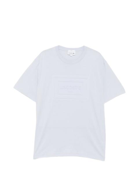 logo-embroidered T-shirt