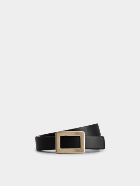 Belle Vivier Double Face Belt in Leather