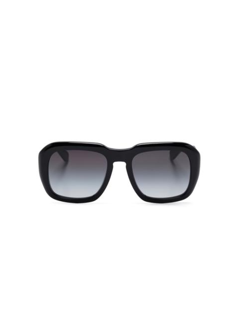 oversize-frame sunglasses