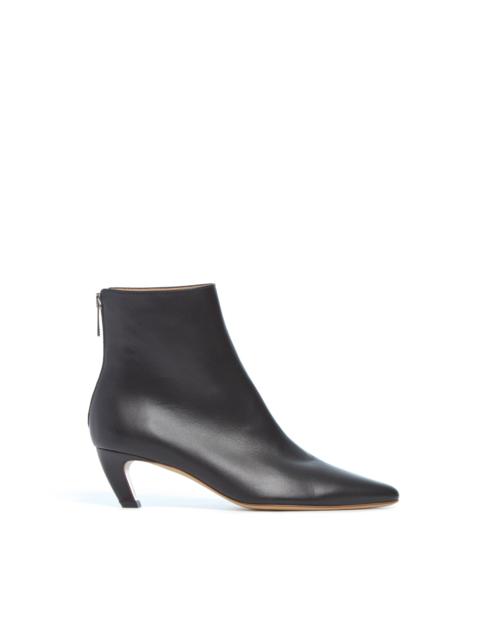 Clayton Ankle Boot in Black Nappa Leather