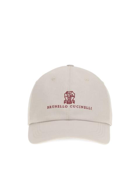 logo-embroidered baseball hat