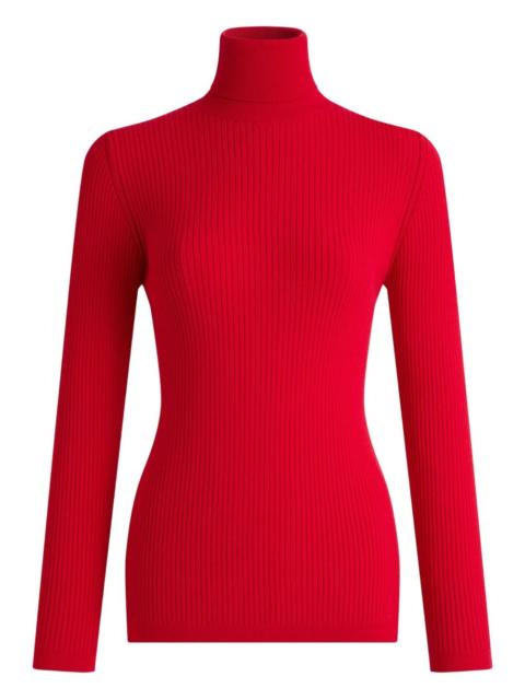 Ancelle ribbed-knit sweater