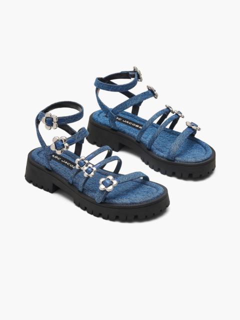 THE DENIM DAISY GLADIATOR SANDAL