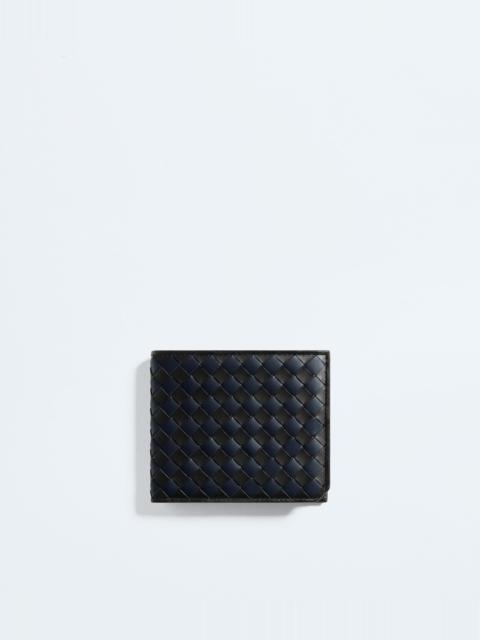 Intrecciato Piccolo Bi-Fold Wallet With Coin Purse