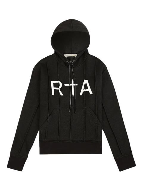 logo-print hoodie