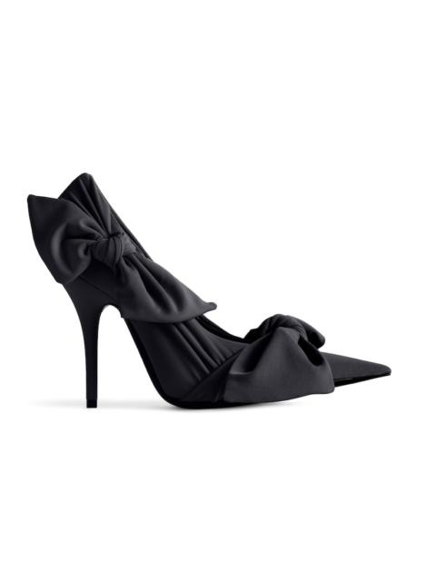 Women's Knife Knot 110mm Pump  in Black