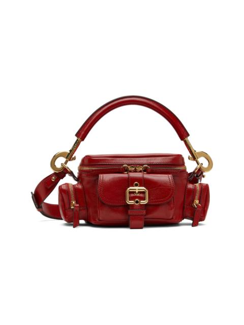 Red Small Camera Bag