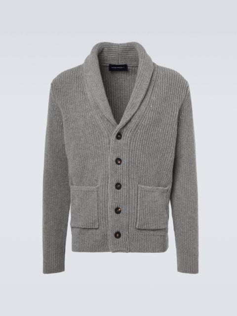 Wool and cashmere cardigan
