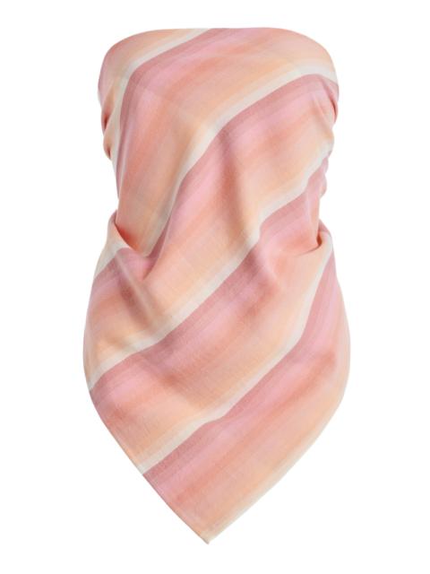 The Triangle Cotton Top pink