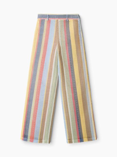 STAUD CORA PANT MARKET STRIPE