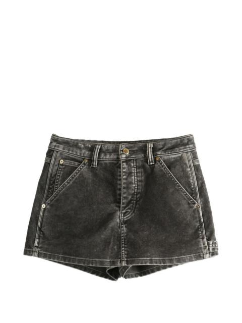 logo-patch mini skort