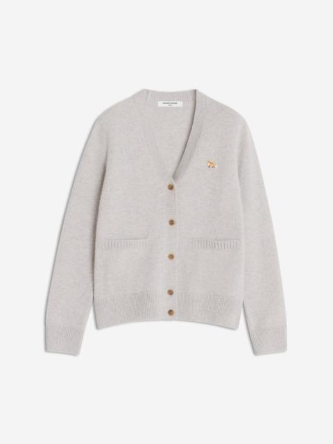 BABY FOX LAMBSWOOL BOXY CARDIGAN