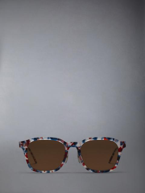 ACETATE RECTANGULAR SUNGLASSES