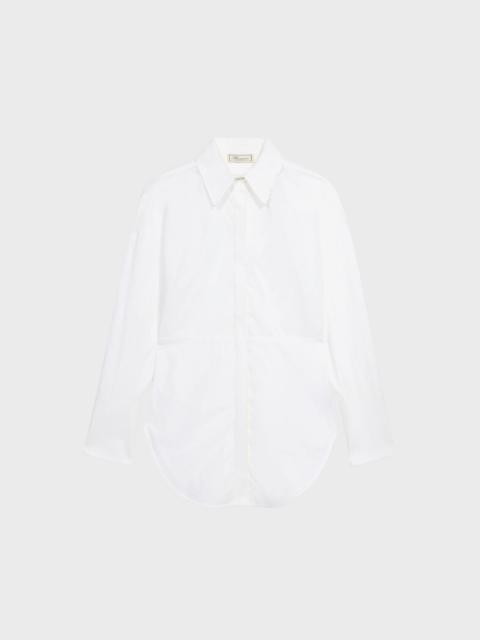 POPILINE SHIRT WITH BELT