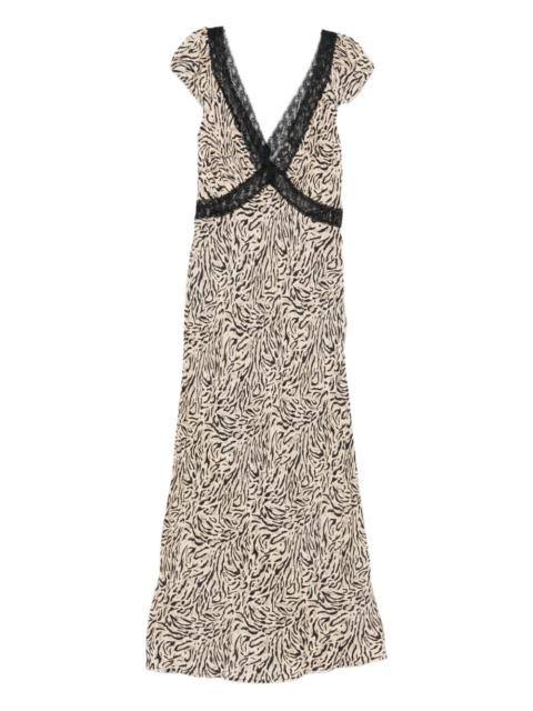 Iggy lace-trimmed  dress