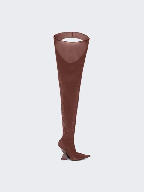 Cheopissima Thigh High 105mm Brown