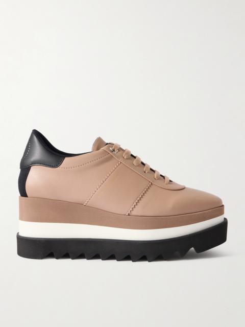 Sneak-elyse Vegan Platform Sneakers
