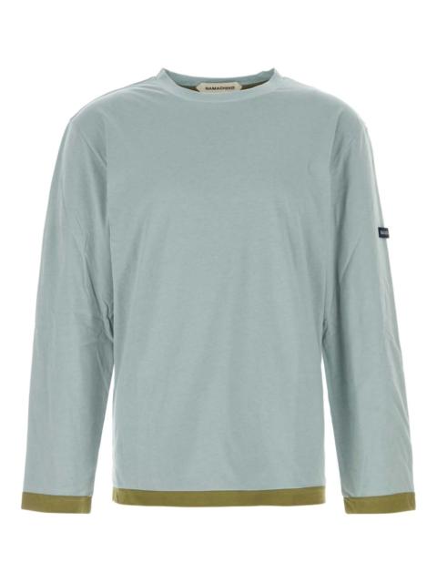 long-sleeved cotton T-shirt