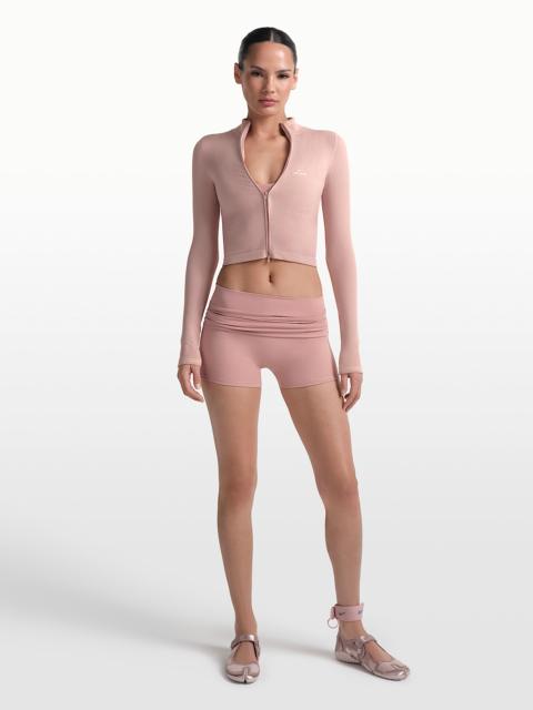 NikeSKIMS Matte Women's 3" Fold-Over Waistband Shorts