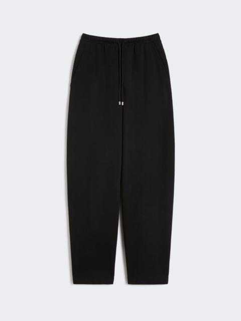 Fleece trousers - black