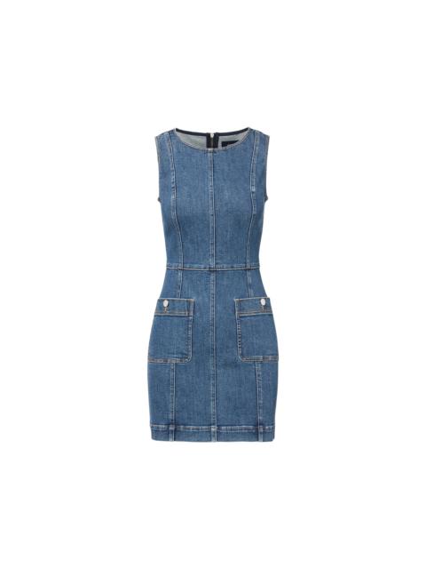 ZAIRE DENIM MINI DRESS