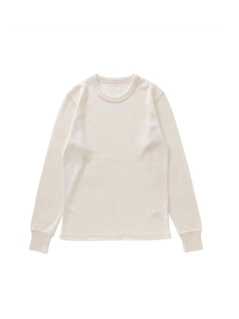 THERMAL CREW L/S (SUPERFINE) WHITE