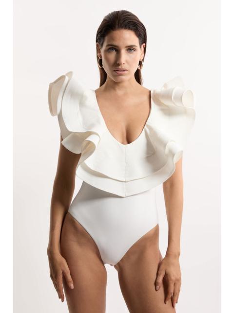 Drama Frill Swimsuit