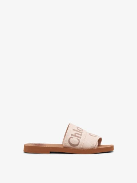 Woody blushy beige slide sandals