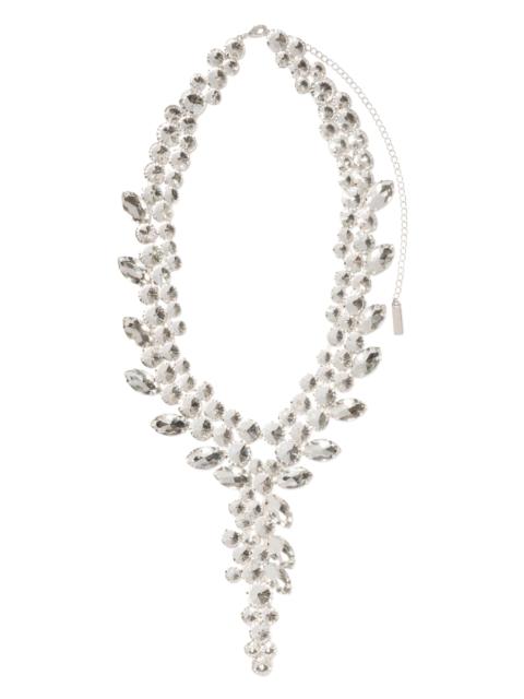 CRYSTAL CLEAR CHANDELIER NECKLACE