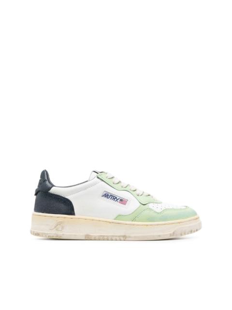 Medalist colour-block low-top sneakers