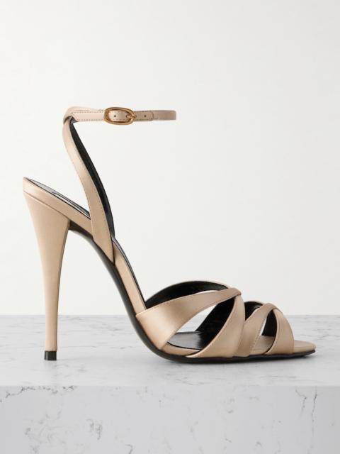 Chandelle Satin Sandals