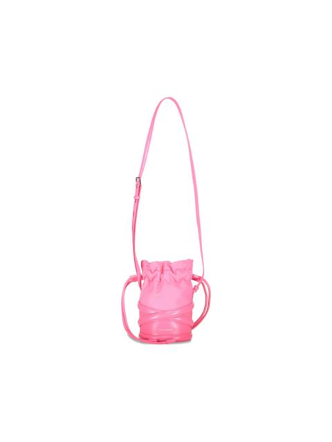 drawstring adjustable shoulder bag