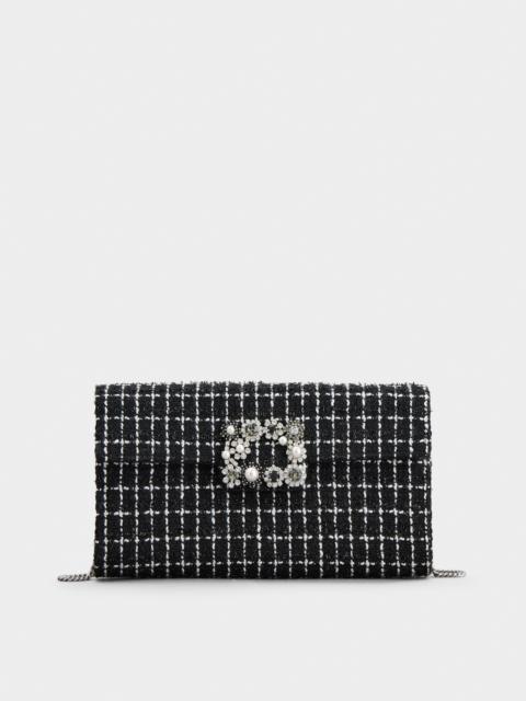 Efflorescence Clutch in tweed