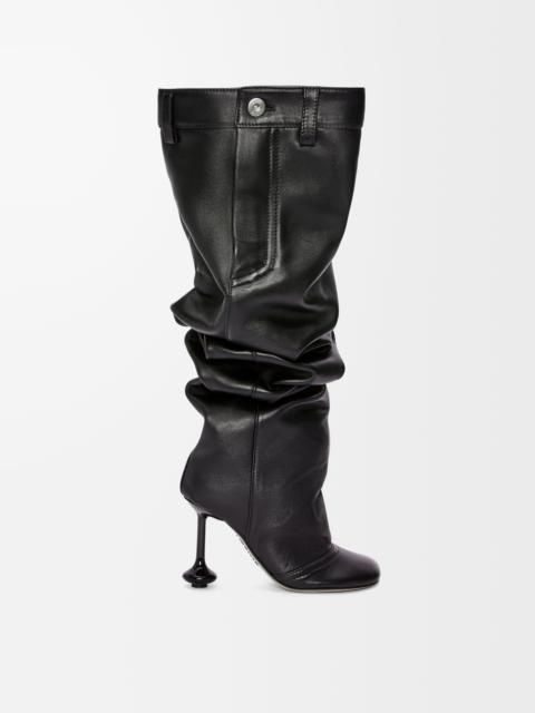 Toy over the knee boot in nappa lambskin