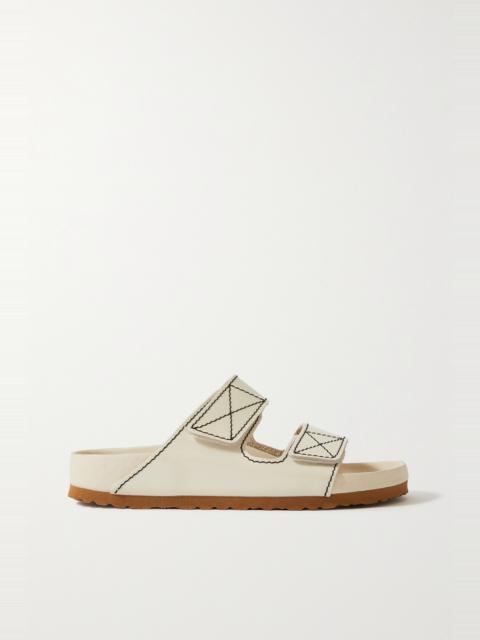 + Birkenstock Arizona patent-leather sandals