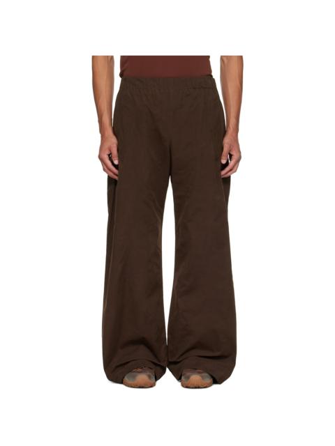 Brown Track Trousers