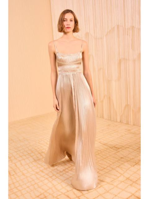 The Reine Pleated Gown