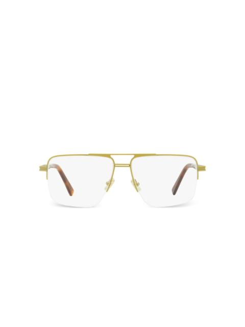 semi-rimless pilot optical frames