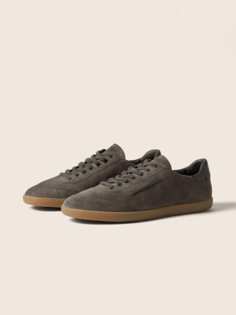 DARK TAUPE 232 SUEDE SNEAKERS