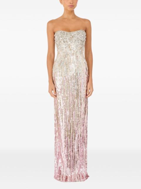 Cesonia embellished maxi dress